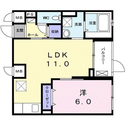 カーサ　アリビオ 102【管理NO：1-026572201-01020】 ★家具家電は申し込み後に搬入します 2026年09月上旬入居可能の外観画像