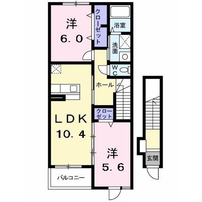 ヴァン　フォーレⅡ 203【管理NO：1-014773702-02030】 ★家具家電は申し込み後に搬入します 2026年08月下旬入居可能の外観画像