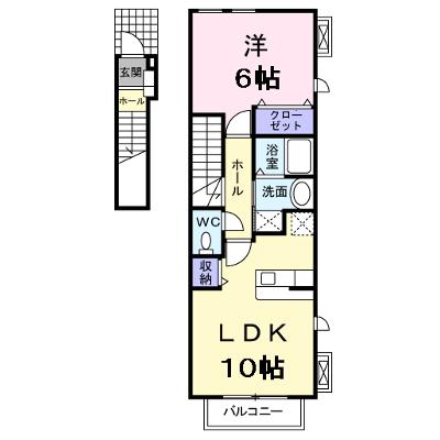 サンライズ・ヴィラ　Ⅱ 201【管理NO：1-015694502-02010】 ★家具家電は申し込み後に搬入しますの外観画像