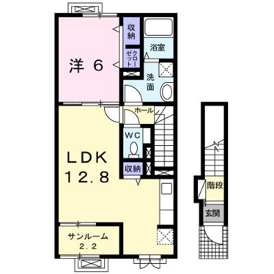 デーアＭⅡ 202【管理NO：1-023522101-02020】 ★家具家電は申し込み後に搬入します★ ★2026年08月下旬入居可能★の外観画像