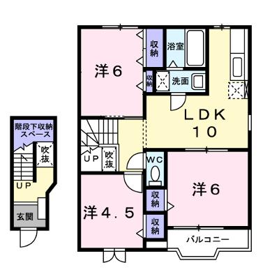 ラフォーレⅡＡ 202【管理NO：1-009496701-02020】 ★家具家電は申し込み後に搬入します★ ★2026年08月下旬入居可能★の外観画像