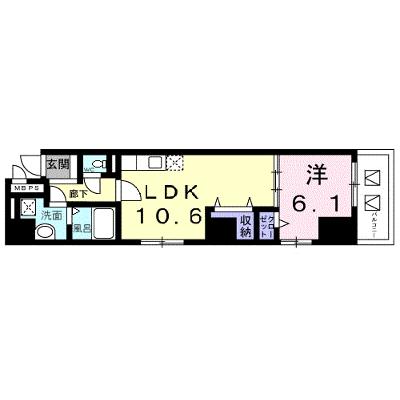 アンシエスタ 502【管理NO：1-017178901-05020】 ★家具家電は申し込み後に搬入します★ ★2026年09月中旬入居可能★の外観画像