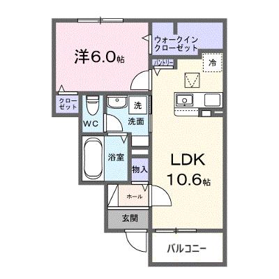 フジ　ビスタ 102【管理NO：1-028673501-01020】 ★家具家電は申し込み後に搬入します★ ★2026年12月上旬入居可能★の外観画像