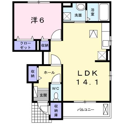 ラ　ポルテ　ルージュⅡ 102【管理NO：1-020331301-01020】 ★家具家電は申し込み後に搬入します 2026年08月上旬入居可能の外観画像