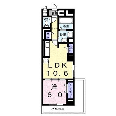 ディアコート本厚木 401【管理NO：1-026835001-04010】 ★家具家電は申し込み後に搬入します 2026年08月上旬入居可能の外観画像