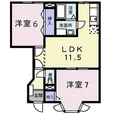 コートドールＡ 102【管理NO：1-009744001-01020】 ★家具家電は申し込み後に搬入します 2026年08月中旬入居可能の外観画像