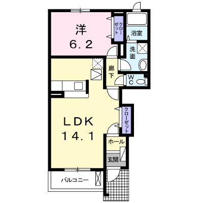 コウヒロハイムＣ 102【管理NO：1-015230303-01020】 ★家具家電は申し込み後に搬入します★の外観画像