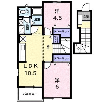 サンパティーク・メゾン 205【管理NO：1-010964101-02040】 ★家具家電は申し込み後に搬入します★ ★2026年09月上旬入居可能★の外観画像