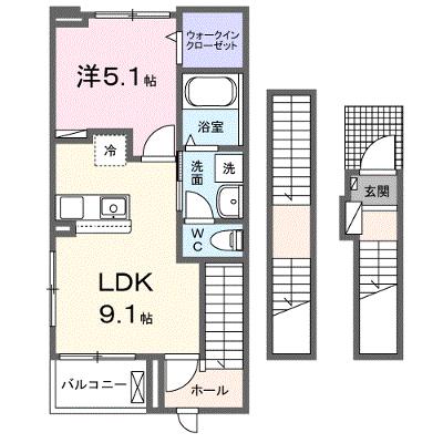 エスペランサ　俊 303【管理NO：1-027738101-03030】 ★家具家電は申し込み後に搬入します★ ★2026年10月上旬入居可能★の外観画像