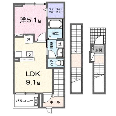 エスペランサ　俊 302【管理NO：1-027738101-03020】 ★家具家電は申し込み後に搬入します★ ★2026年10月上旬入居可能★の外観画像