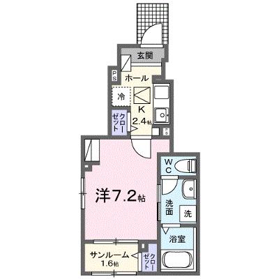 エスペランサ　俊 103【管理NO：1-027738101-01030】 ★家具家電は申し込み後に搬入します★ ★2026年10月上旬入居可能★の外観画像