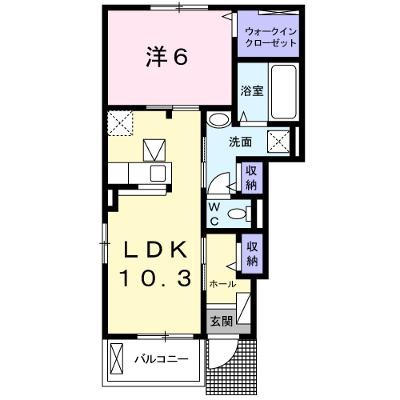 パーチェ　Ⅱ 101【管理NO：1-024985202-01010】 ★家具家電は申し込み後に搬入します 2026年08月下旬入居可能の外観画像