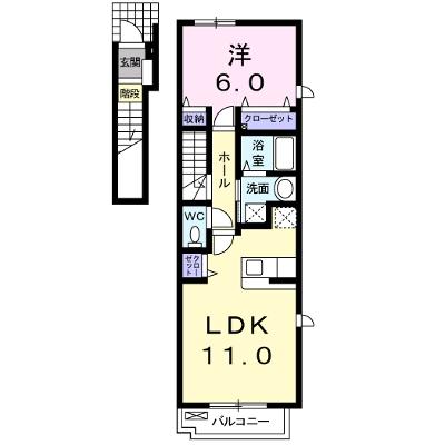 ハーヴェストⅡ 201【管理NO：1-016620101-02010】 ★家具家電は申し込み後に搬入します 2026年08月下旬入居可能の外観画像