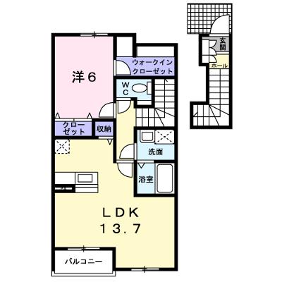 メゾン・ド・ジュネス 202【管理NO：1-014787901-02020】 ★家具家電は申し込み後に搬入します 2026年08月下旬入居可能の外観画像