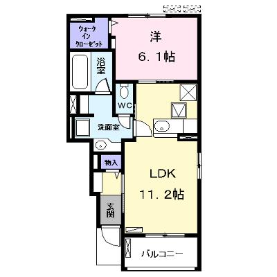 ハイドレイジア　Ⅰ 103【管理NO：1-020453701-01030】 ★家具家電は申し込み後に搬入します 2026年08月上旬入居可能の外観画像