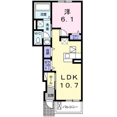サニーフラット 102【管理NO：1-024270401-01020】 ★家具家電は申し込み後に搬入します 2026年08月下旬入居可能の外観画像