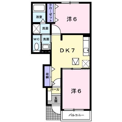 リバーサイドホヅミⅡ 101【管理NO：1-014158702-01010】 ★家具家電は申し込み後に搬入します 2026年08月下旬入居可能の外観画像
