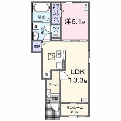 サイレント・メゾンⅡ 103【管理NO：1-028141302-01030】 ★家具家電は申し込み後に搬入します 2026年08月下旬入居可能の外観画像