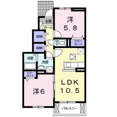 Ａ・Ｏ　ＳｑｕａｒｅＢ 101【管理NO：1-017129602-01010】 ★家具家電は申し込み後に搬入します★の外観画像