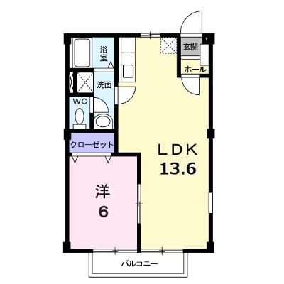 パセオローザ 201【管理NO：1-005107501-02010】 ★家具家電は申し込み後に搬入します★ ★2026年08月下旬入居可能★の外観画像