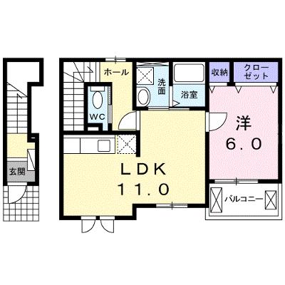 ラフィーネ坂本 204【管理NO：1-019128801-02040】 ★家具家電は申し込み後に搬入します 2026年08月下旬入居可能の外観画像