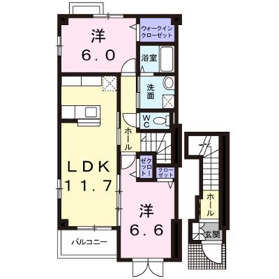 グレイスガーデン 201【管理NO：1-012655201-02010】 ★家具家電は申し込み後に搬入します 2026年08月中旬入居可能の外観画像