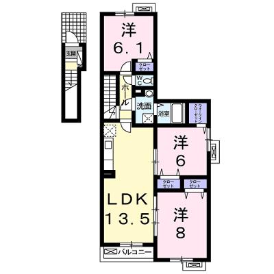 ルミエール車塚 201【管理NO：1-022240201-02010】 ★家具家電は申し込み後に搬入します★の外観画像