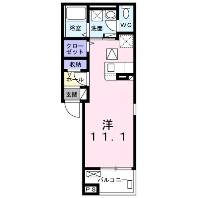 シャルマン・トレーズ 102【管理NO：1-025705501-01020】 ★家具家電は申し込み後に搬入します 2026年07月下旬入居可能の外観画像