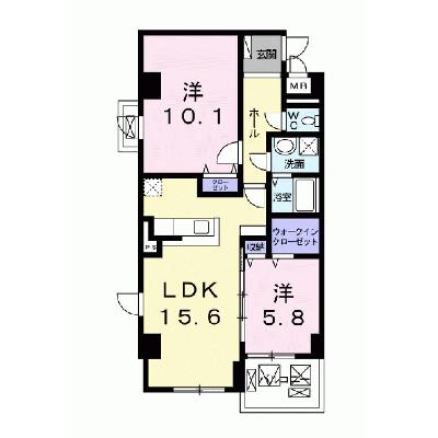 エアリーヒルズ芦屋 405【管理NO：1-019706501-04050】 ★家具家電は申し込み後に搬入します 2026年08月下旬入居可能の外観画像