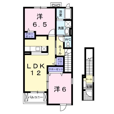サン・フェルメール壱番館 203【管理NO：1-013870401-02030】 ★家具家電は申し込み後に搬入します 2026年08月中旬入居可能の外観画像