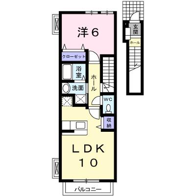 アルモニー・ＮＡＯ 205【管理NO：1-014156701-02050】 ★家具家電は申し込み後に搬入します★ ★2026年08月上旬入居可能★の外観画像