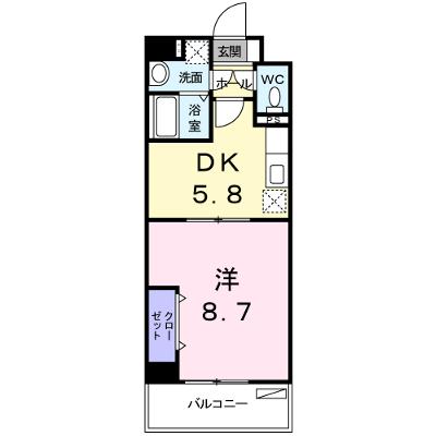 イースト・フィオーレ 102【管理NO：1-014257401-01020】 ★家具家電は申し込み後に搬入します 2026年09月中旬入居可能の外観画像