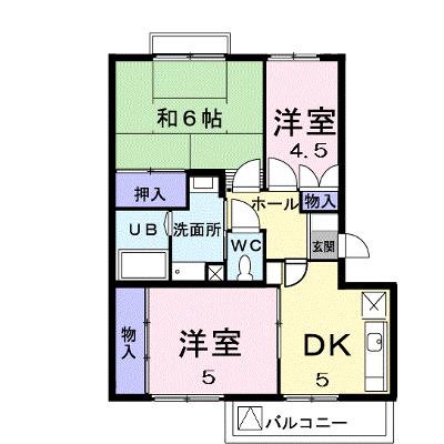 ハピネスＡ 305【管理NO：1-004608801-03040】 ★家具家電は申し込み後に搬入します★ ★2026年08月下旬入居可能★の外観画像