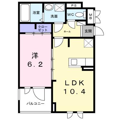 グレートエレガンス’２４ 201【管理NO：1-027356901-02010】 ★家具家電は申し込み後に搬入します 2026年09月中旬入居可能の外観画像