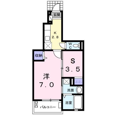 ユーアイハイツ　新家 103【管理NO：1-017517801-01030】 ★家具家電は申し込み後に搬入します★の外観画像