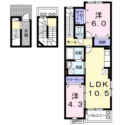 オーセンティック４ 301【管理NO：1-020120302-03010】 ★家具家電は申し込み後に搬入します★ ★2026年09月中旬入居可能★の外観画像