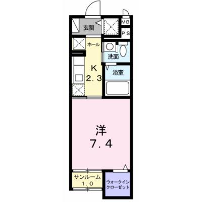 セラヴィ 102【管理NO：1-022233601-01020】 ★家具家電は申し込み後に搬入します 2026年08月下旬入居可能の外観画像