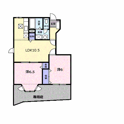 リバーサイド 103【管理NO：1-012374801-01030】 ★家具家電は申し込み後に搬入します★の外観画像