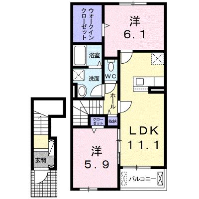 グロリアフェリチータⅡ 202【管理NO：1-025764702-02020】 ★家具家電は申し込み後に搬入します★の外観画像