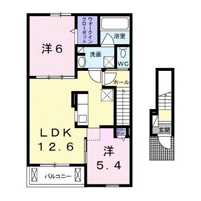 パルティールβ 202【管理NO：1-024227602-02020】 ★家具家電は申し込み後に搬入します 2026年08月下旬入居可能の外観画像