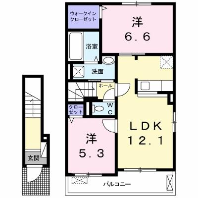 ルタン・ザ・サードＢ 202【管理NO：1-022813802-02020】 ★家具家電は申し込み後に搬入します 2026年08月上旬入居可能の外観画像