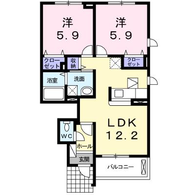リスティ　ストロイエⅠ 103【管理NO：1-017592101-01030】 ★家具家電は申し込み後に搬入します 2026年07月下旬入居可能の外観画像
