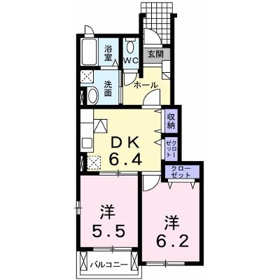 ゴールデン・リリィＤ 103【管理NO：1-015240702-01030】 ★家具家電は申し込み後に搬入します 2026年08月上旬入居可能の外観画像