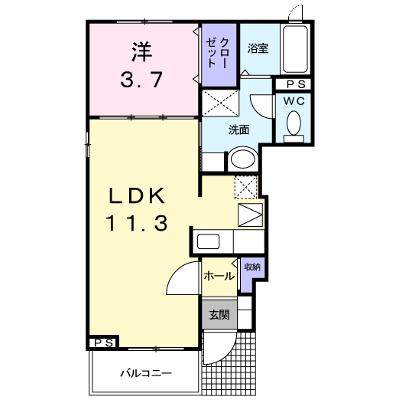 ジーラ・ソーレ　Ⅱ 101【管理NO：1-015488102-01010】 ★家具家電は申し込み後に搬入します 2026年08月下旬入居可能の外観画像