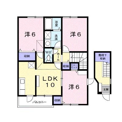 ウィスティリアＢ 202【管理NO：1-010049002-02020】 ★家具家電は申し込み後に搬入します★の外観画像