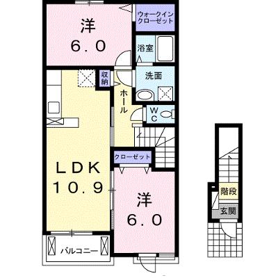 ビッグフォレストⅢ 202【管理NO：1-020168301-02020】 ★家具家電は申し込み後に搬入します★の外観画像