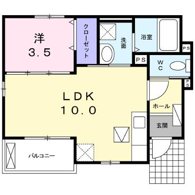 エリーゼＢ 101【管理NO：1-019547702-01010】 ★家具家電は申し込み後に搬入します★ ★2026年11月下旬入居可能★の外観画像