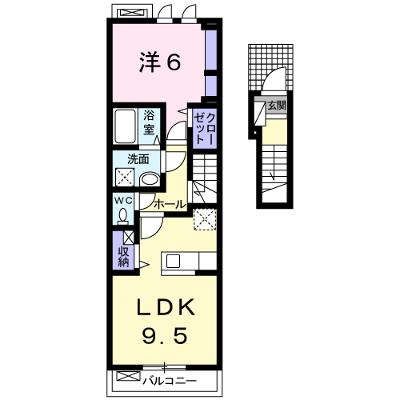 サンリット　ノバ 202【管理NO：1-020561201-02020】 ★家具家電は申し込み後に搬入します★の外観画像
