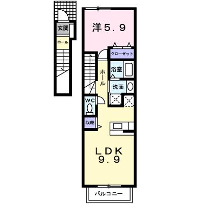 トップラインＡ 202【管理NO：1-012928701-02020】 ★家具家電は申し込み後に搬入します★の外観画像