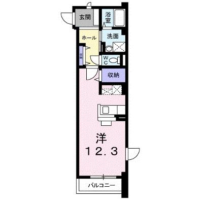 シャンポールＡ 101【管理NO：1-011918601-01010】 ★家具家電は申し込み後に搬入します★ ★2026年08月下旬入居可能★の外観画像